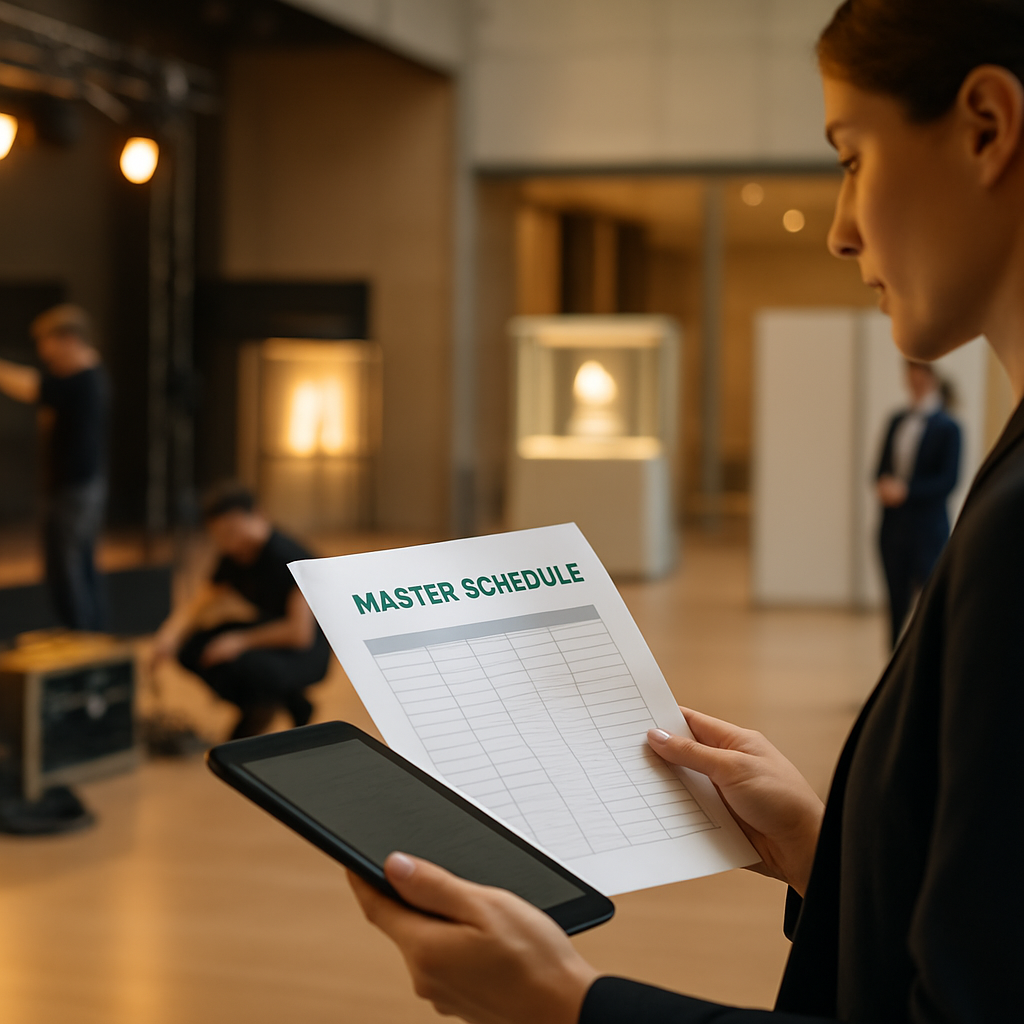 Kobe Kagakukan Event: Detaillierte Zeitplanung für Eventabläufe