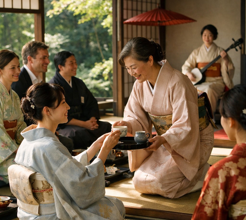 Traditionelle japanische Events